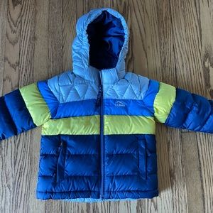 LL Bean puffer down jacket size S4 (little kids)